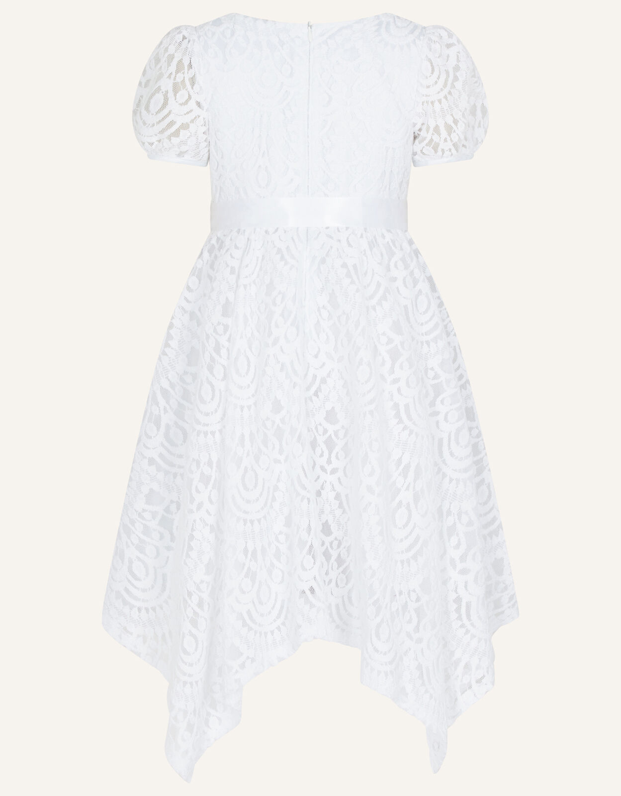 Monsoon white lace dress clearance