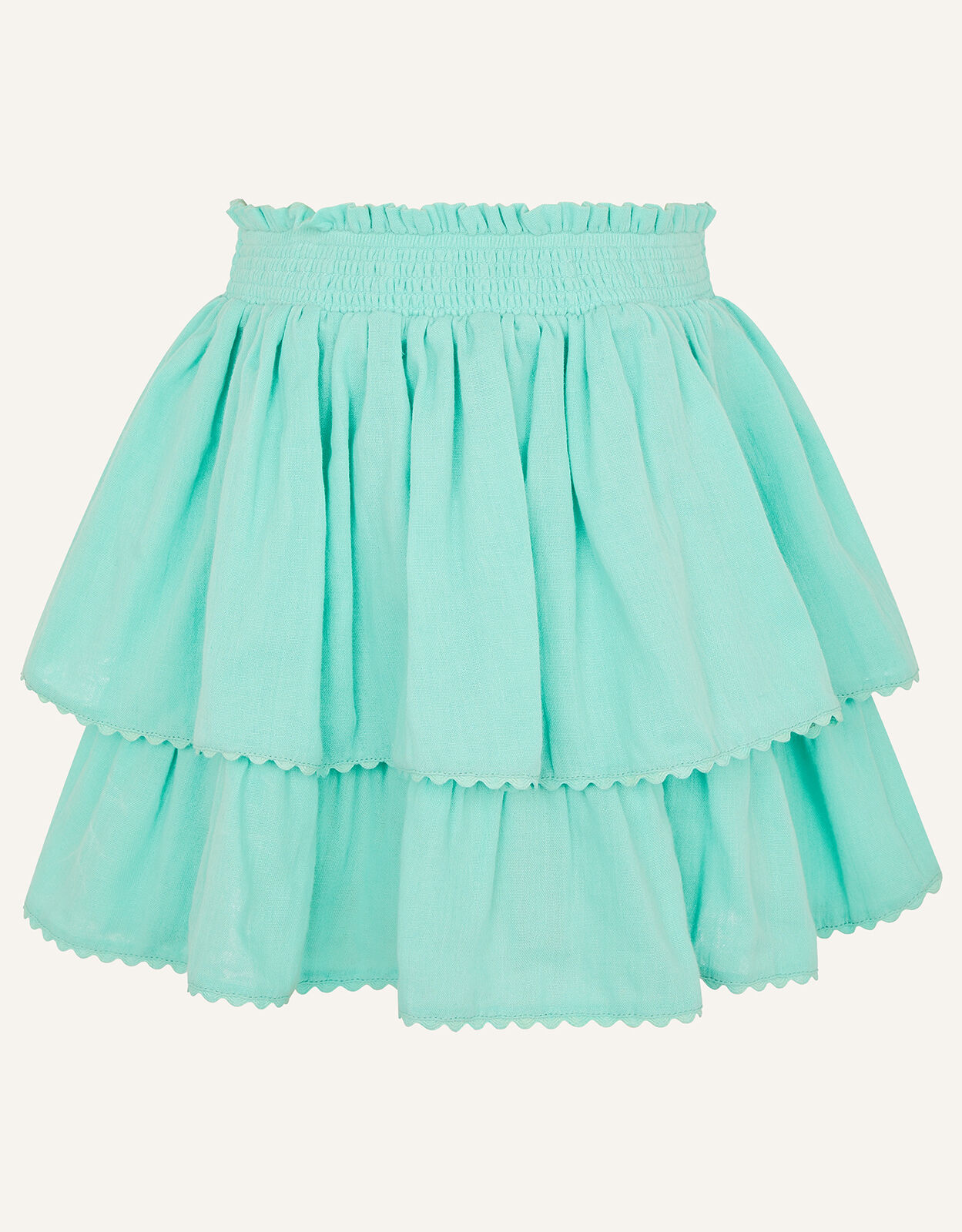 frill top and skirt