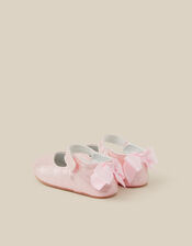 Baby Bow Shimmer Walker Shoes, Pink (PINK), large