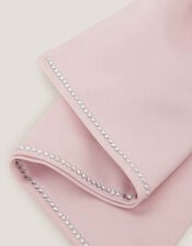 Waterfall Bow Hair Clip, Pink (PINK), large