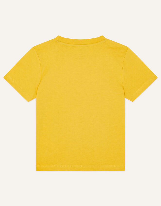 Gorilla T-Shirt WWF-UK Collaboration, Yellow (MUSTARD), large