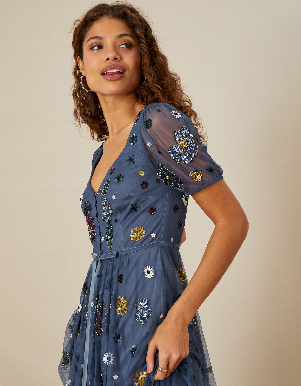 Monsoon petite dress top