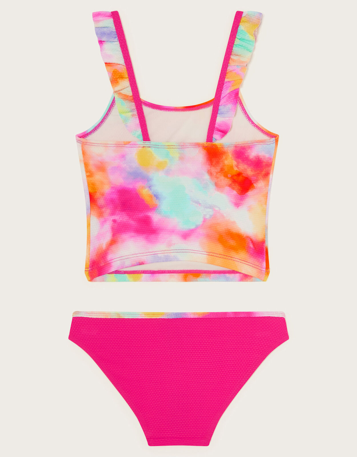 Tie dye tankini hotsell top