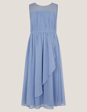 Imogen Sleeveless Chiffon Party Dress, Blue (PALE BLUE), large