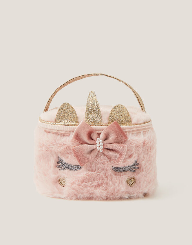 Beau Unicorn Make Up Bag, , large