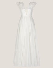 Gabriella Tulle Maxi Wedding Dress, Ivory (IVORY), large