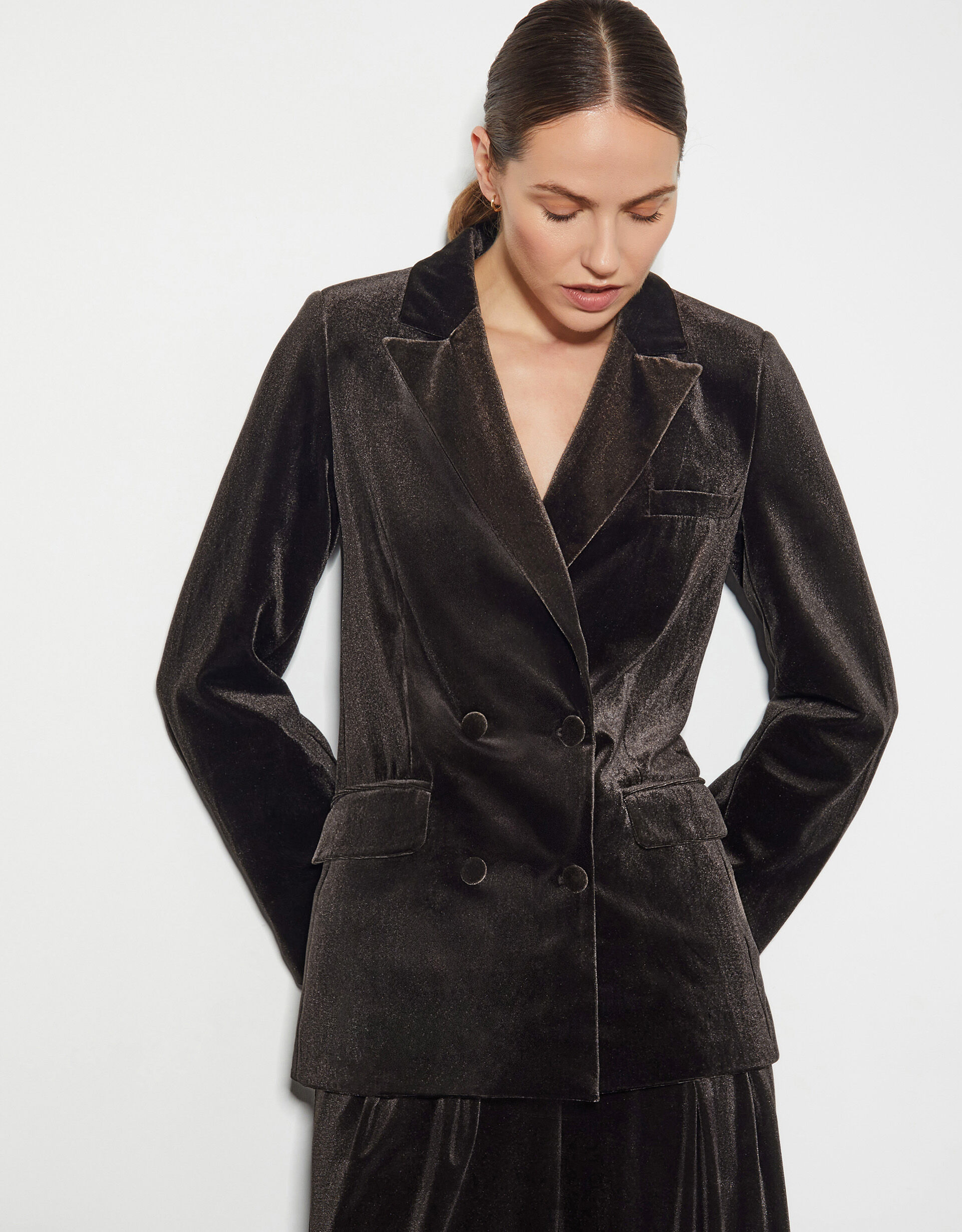 Monsoon louise velvet jacket store