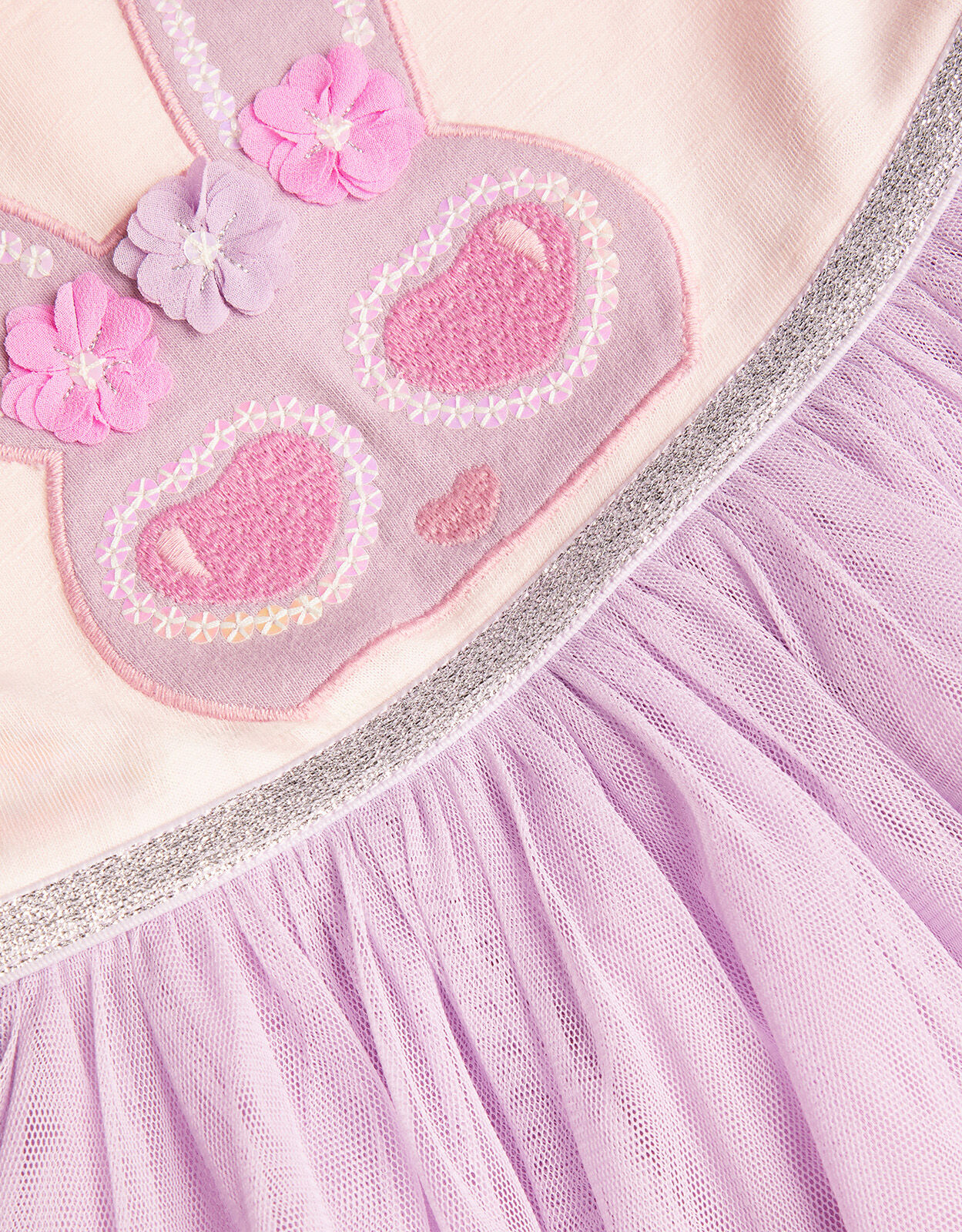 Baby Disco Bunny Dress Purple