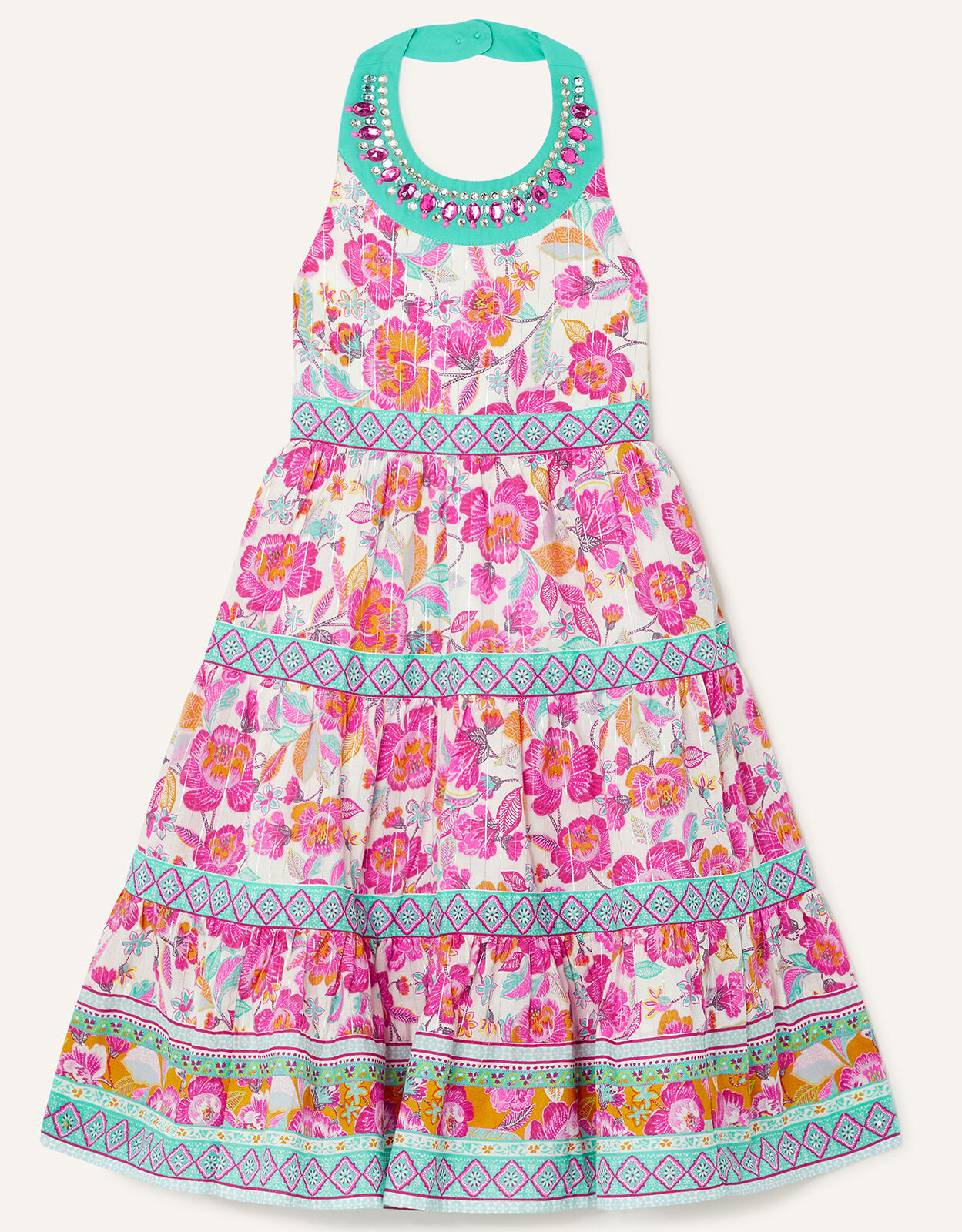 Monsoon halter clearance neck dress