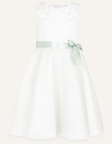 Freya Scuba Bridesmaid Dress, Ivory (IVORY), large