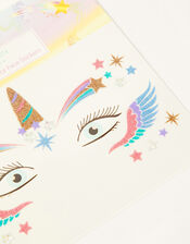 Rainbow Sky Dance Face Stickers, , large