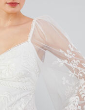 Josette Embellished Bridal Maxi Dress, Ivory (IVORY), large