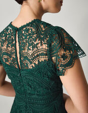 Monica Lace Bridesmaid Dress, Green (GREEN), large