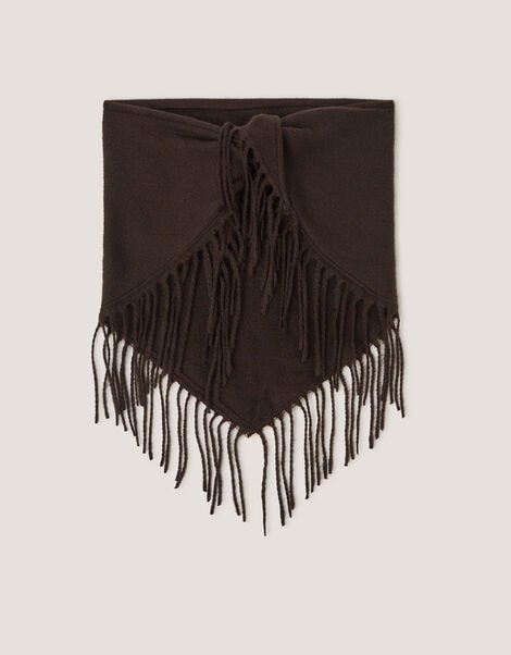 Beatrice Knit Triangle Scarf, , large