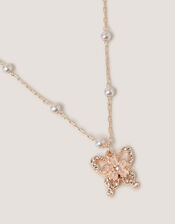 Pearl Butterfly Necklace & Bracelet Set, , large