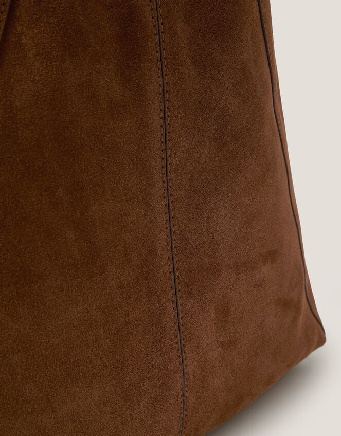 Dana Suede Hobo Bag, , large