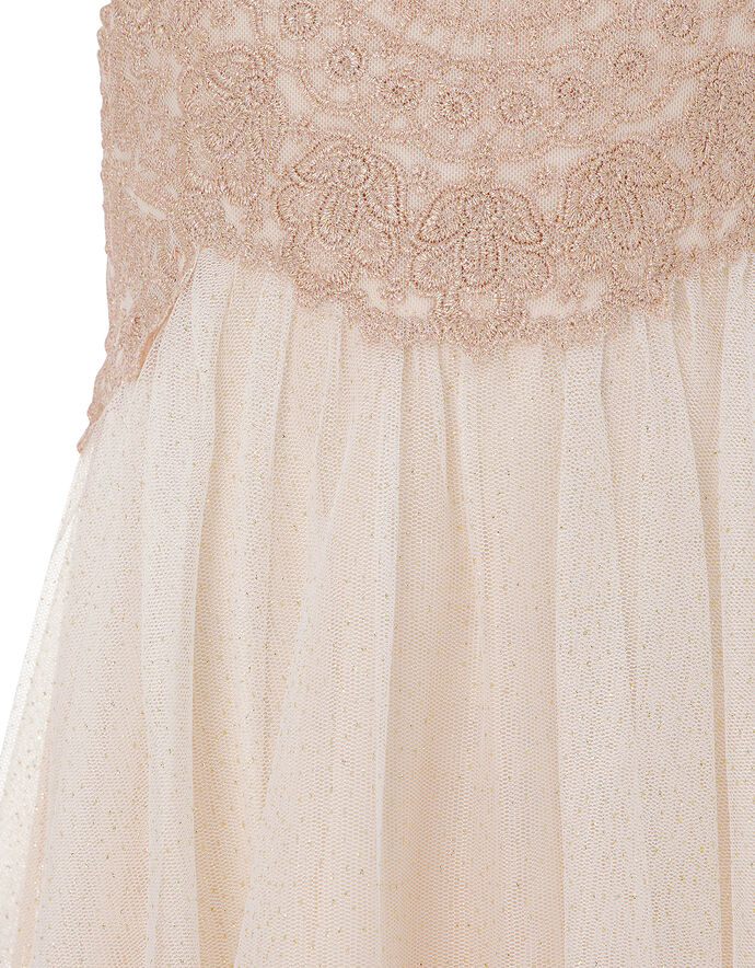 Estella Sparkle Dress Pink Girls' Dresses Monsoon US.