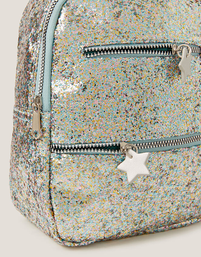 Glitter Charm Backpack, , large