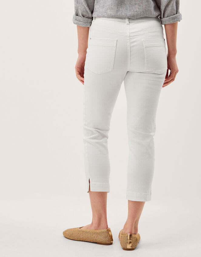 Idabella Cropped Skinny Jeans, Natural (ECRU), large
