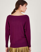 Fawn Feather Jumper, Purple (PURPLE), large