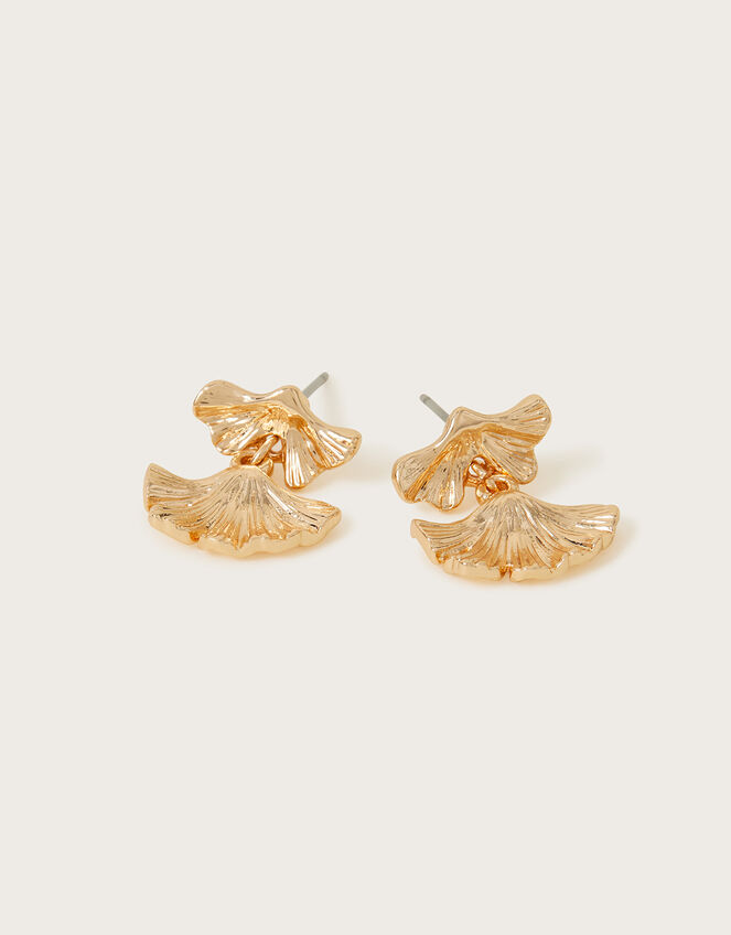 Petal Drop Stud Earrings, , large