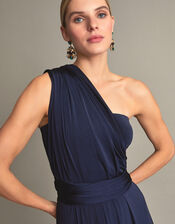 Thea Multiway Bridesmaid Dress, Blue (NAVY), large