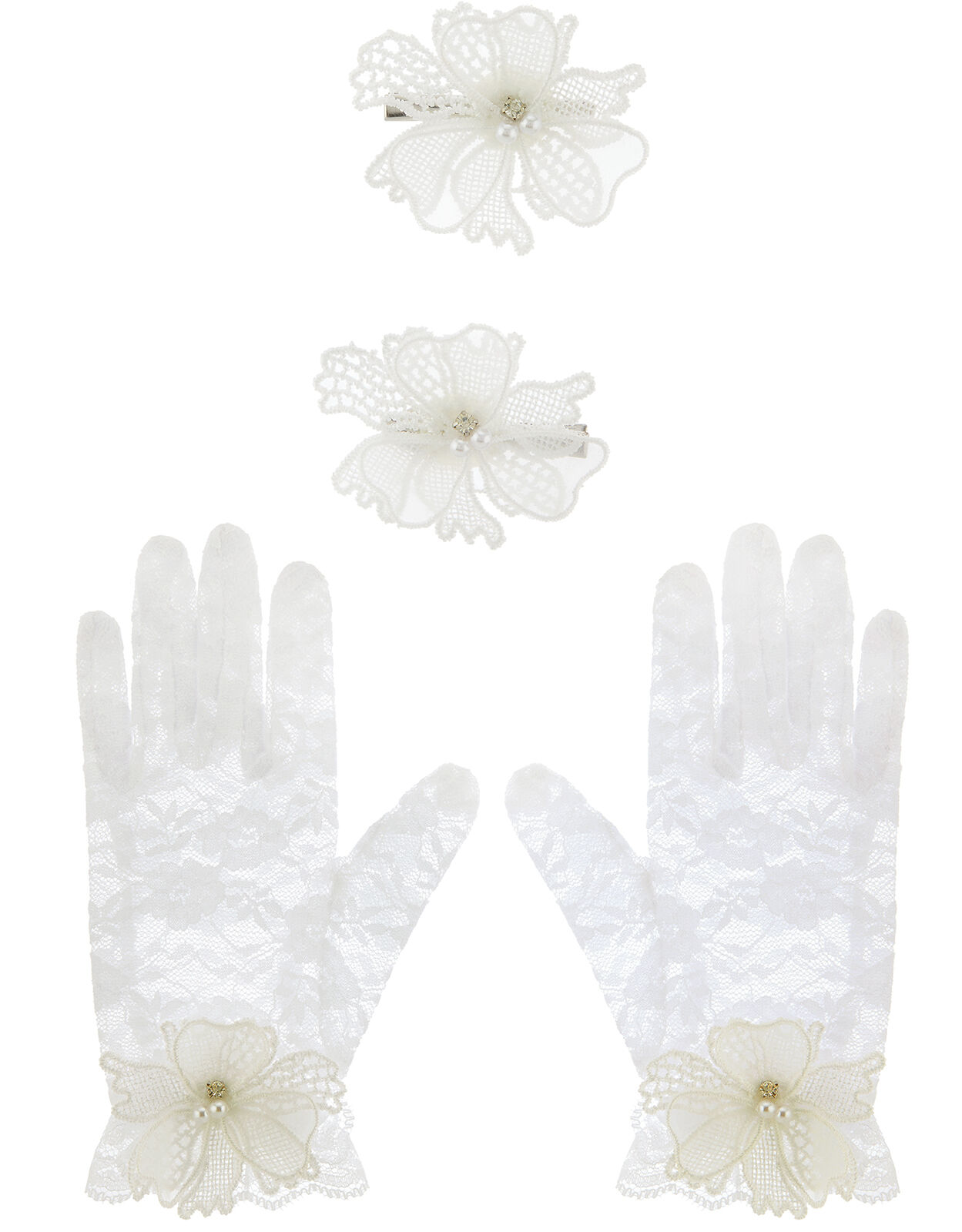 childrens lace gloves