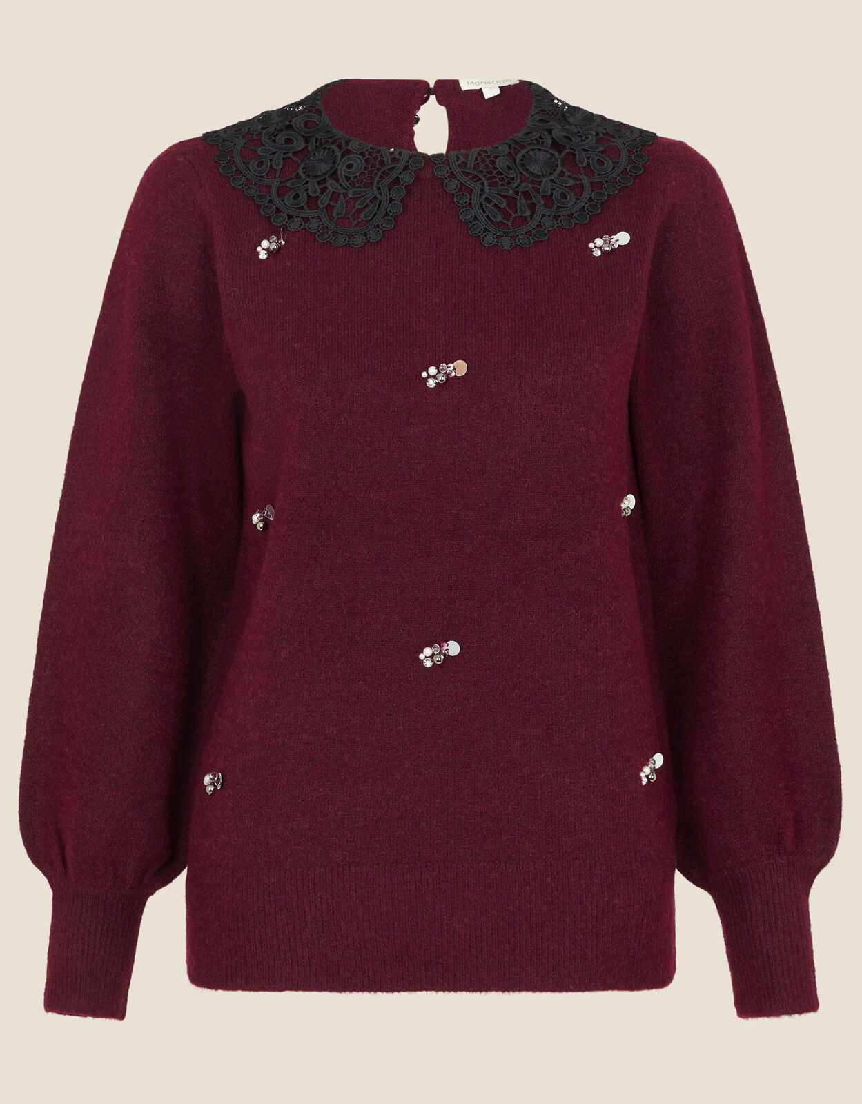 Monsoon red jumper store