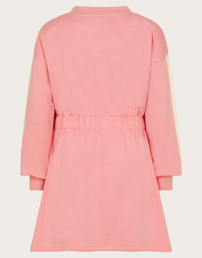 Sporty Sweatshirt Dress, Pink (PINK), large