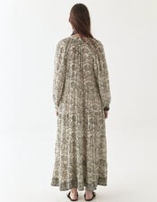 Maison Hotel Antonia Floral Maxi Dress, White (WHITE), large