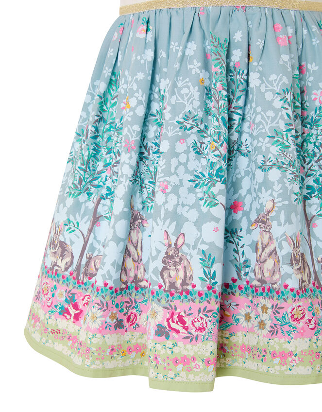 Baby Bunny 2-in-1 Dress with Organic Cotton, Blue (AQUA), large