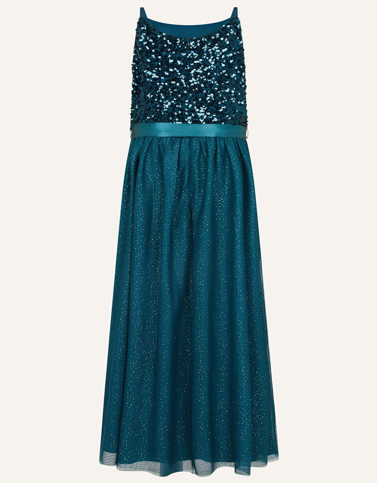 Monsoon green sequin dress shop