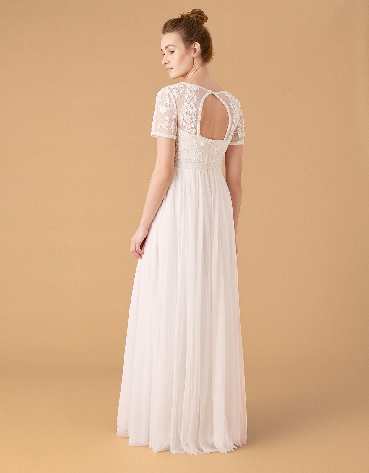 Monsoon beaded wedding best sale dress