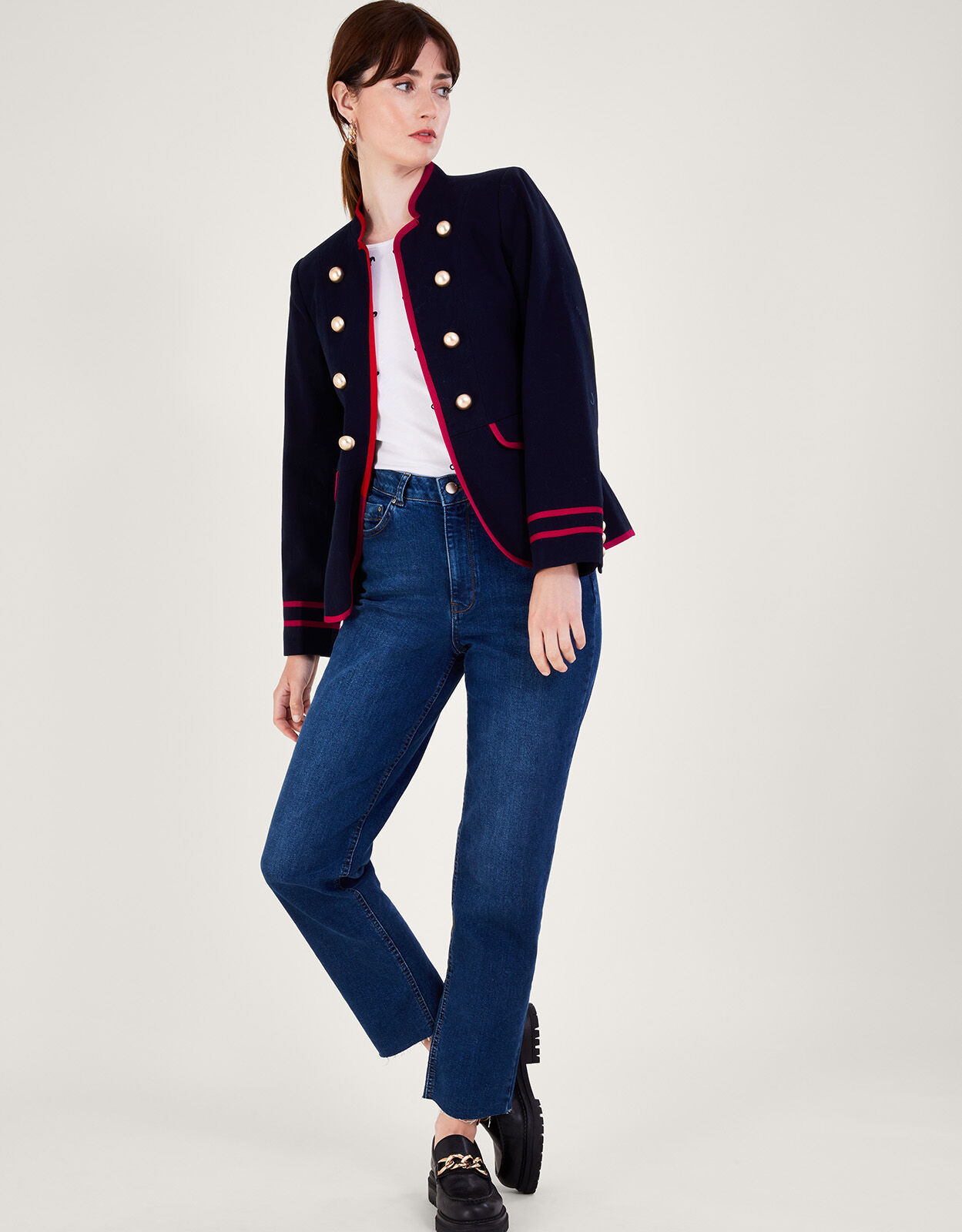 Monsoon 2025 navy jacket