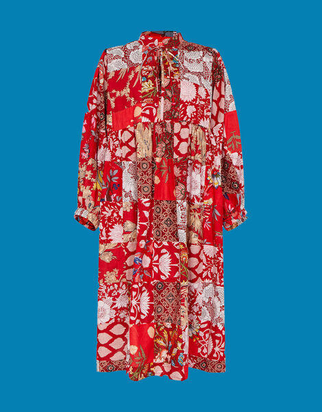 La Galeria Elefante Patchwork Dress, , large