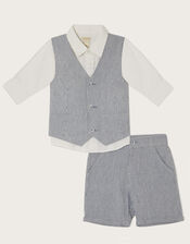 Cooper Three-Piece Suit with Shorts, Blue (PALE BLUE), large