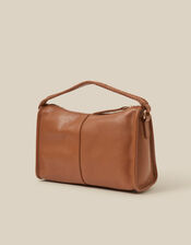 Bertie Woven Leather Bag, , large