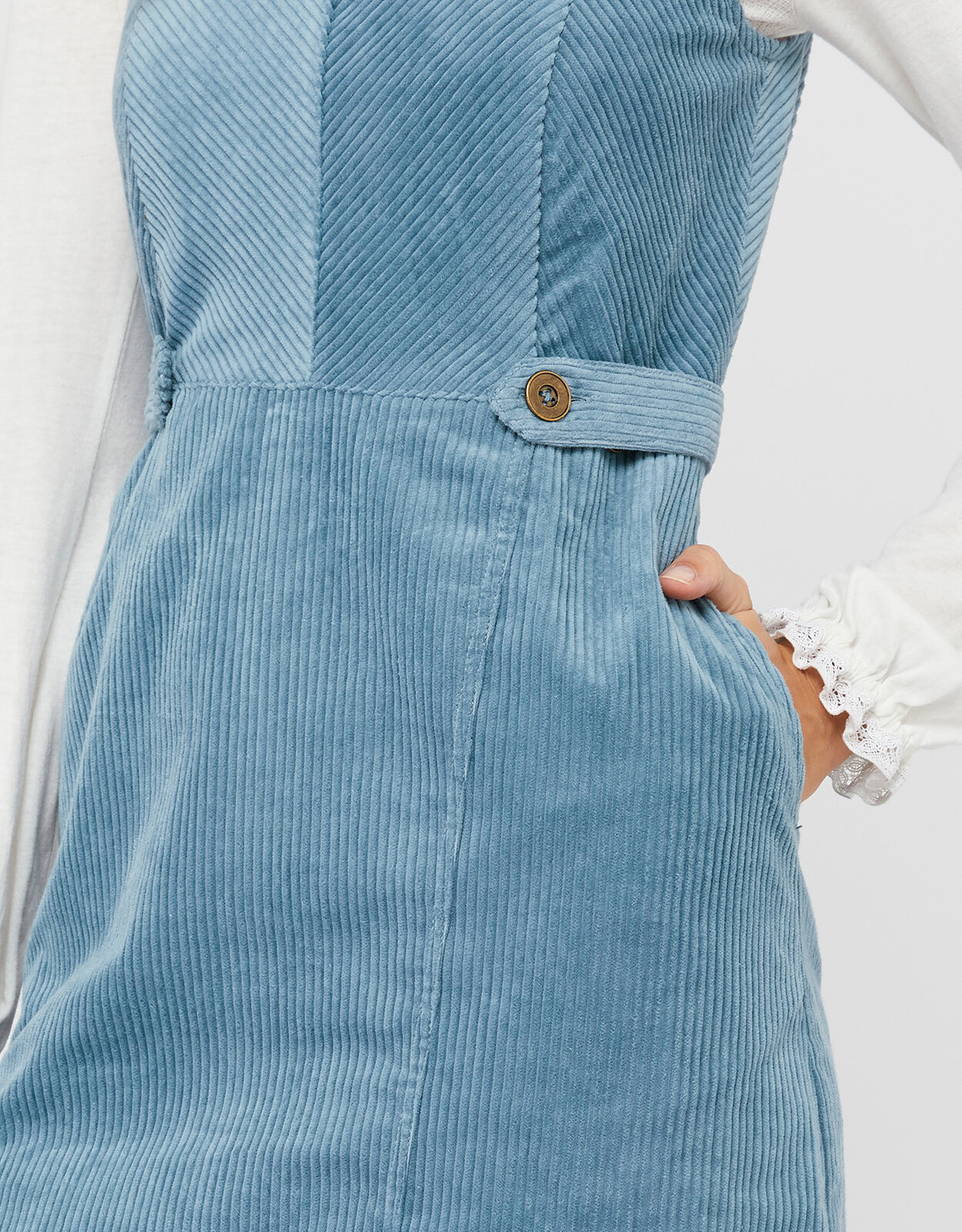 Calla Cord Dress Blue Day Dresses Monsoon ROI
