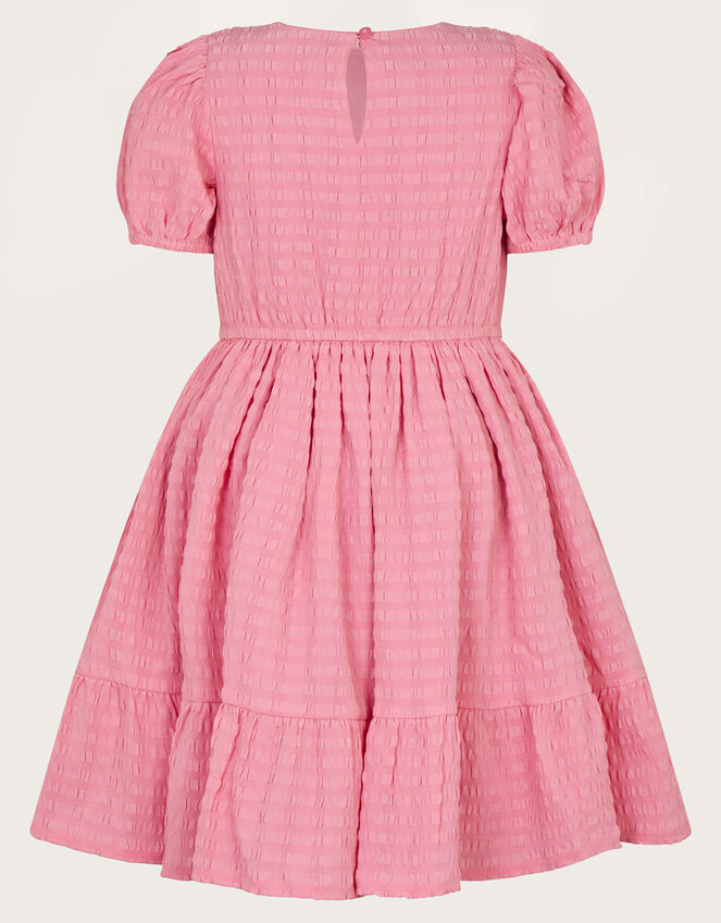 Crochet Woven Dress, Pink (PINK), large