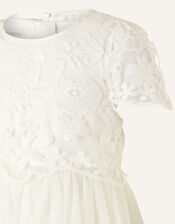 Lace Top and Dress 2-in-1 Set, Ivory (IVORY), large