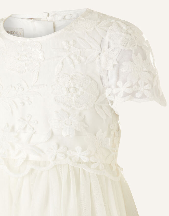 Lace Top and Dress 2-in-1 Set, Ivory (IVORY), large