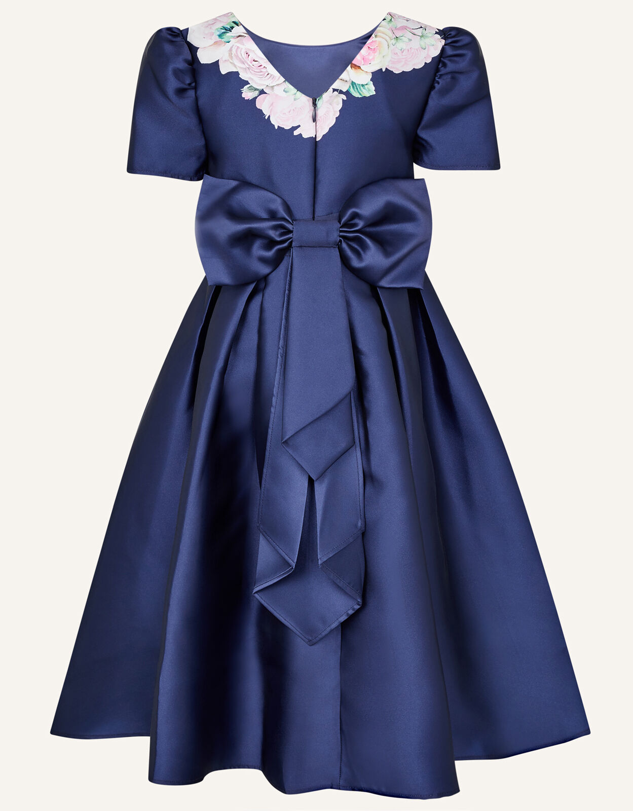 Henrietta Floral Print Dress Blue Girls Dresses Monsoon Global