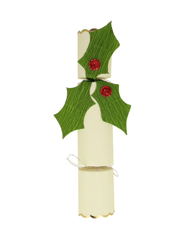 Meri Meri Holly Crackers 6 Pack, , large
