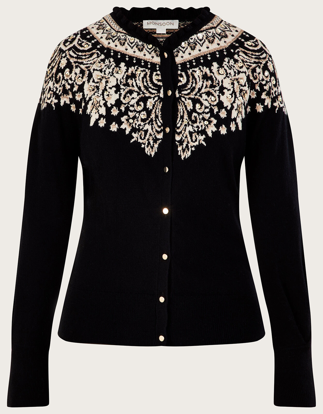 Monsoon black cardigan shop