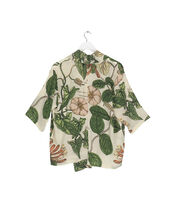 One Hundred Stars Honeysuckle Print Rachel Blouse, Multi (MULTI), large