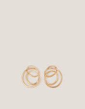 Swirl Statement Stud Earrings, , large