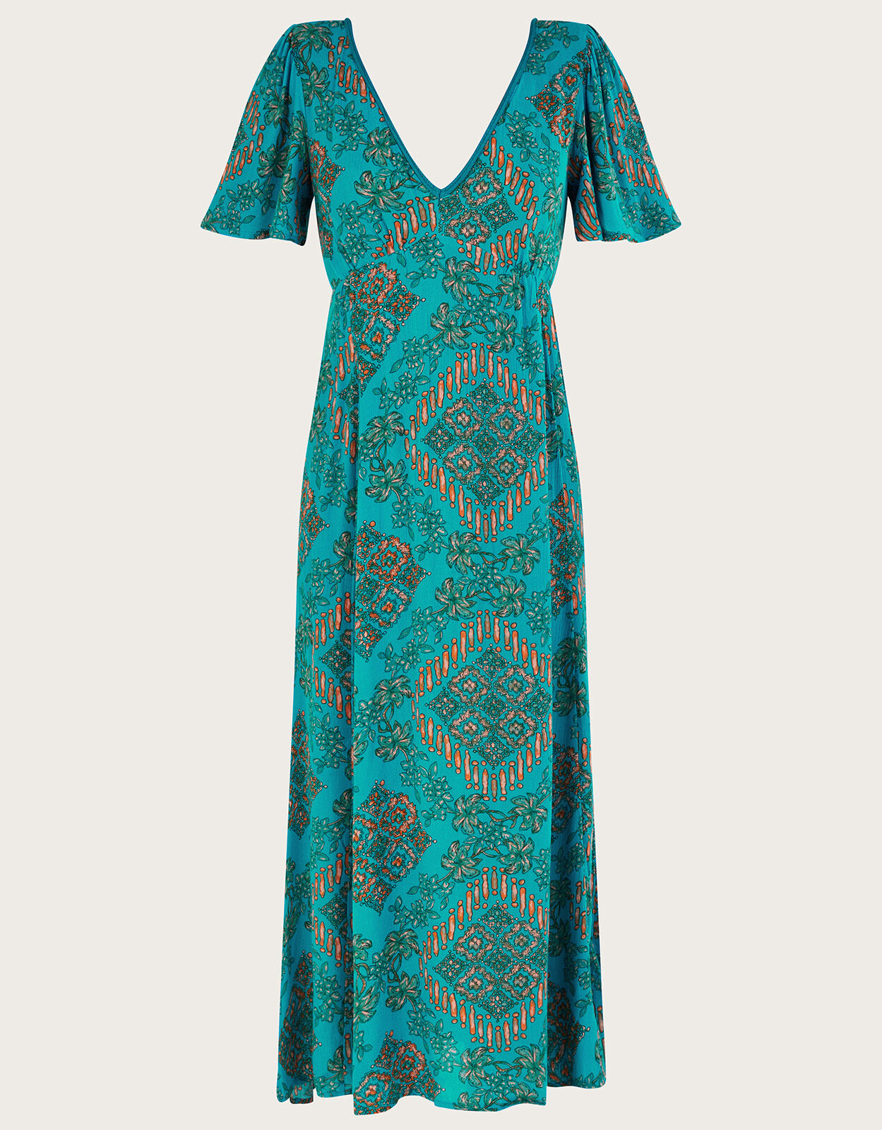 Monsoon turquoise dress clearance