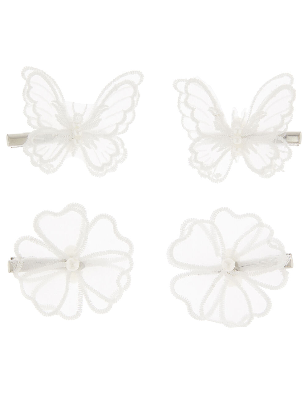 Organza Hair Clip Set Girls' Hair Accessories Monsoon Global.