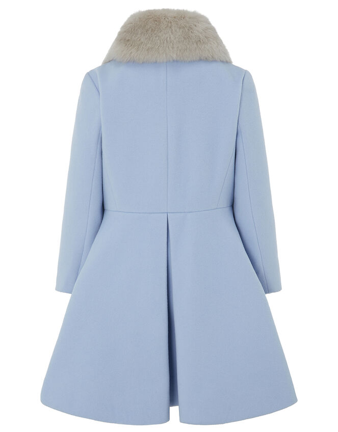 Blue Bow Coat, Blue (BLUE), large