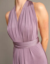 Thea Twist Me Tie Me Maxi Dress, Mink (MINK), large